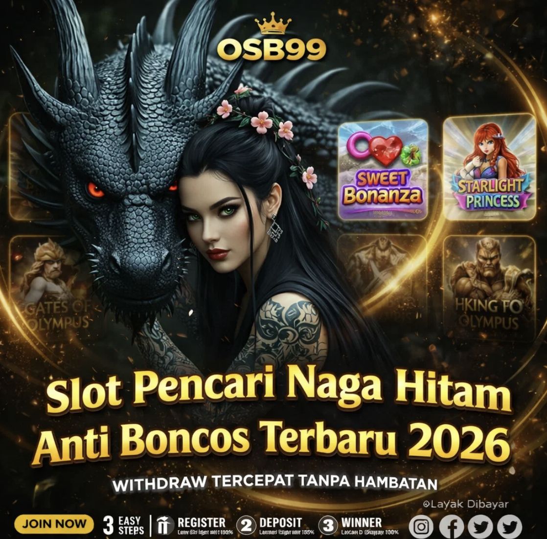 OSB99 | Situs Slot Pencari Naga Hitam Anti Boncos Terbaru 2026